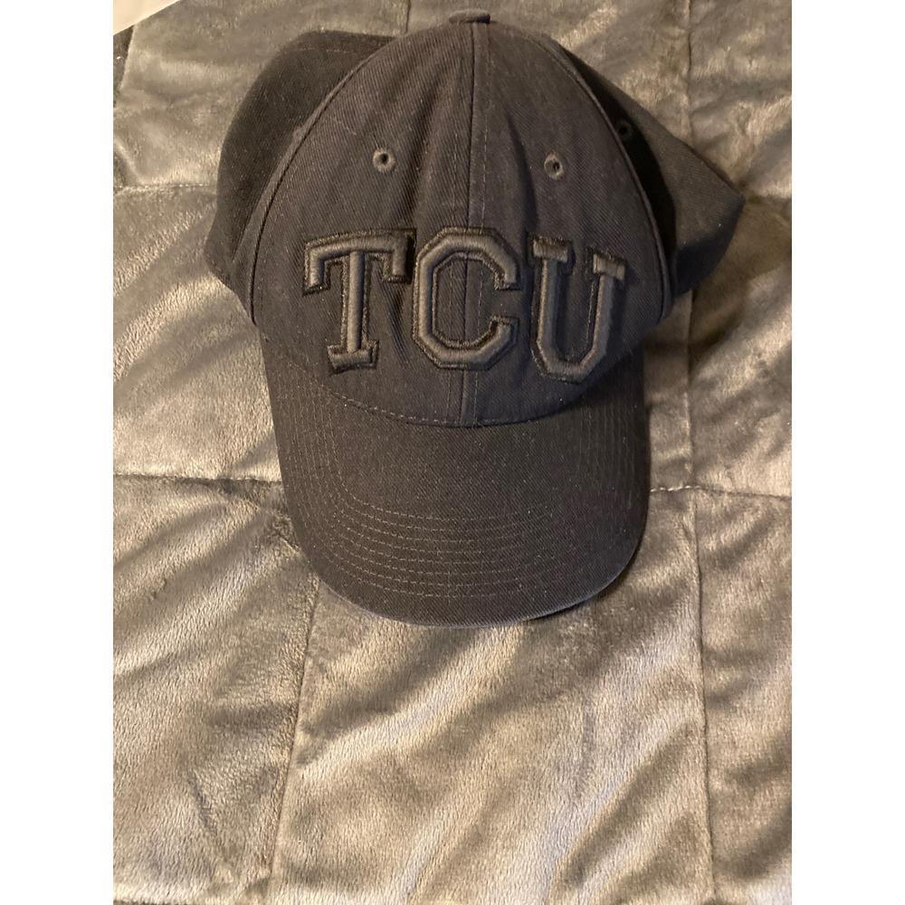 Nike TCU Horned Frogs Legacy91 Adjustable Hat Black Baseball Cap Mens OSFM